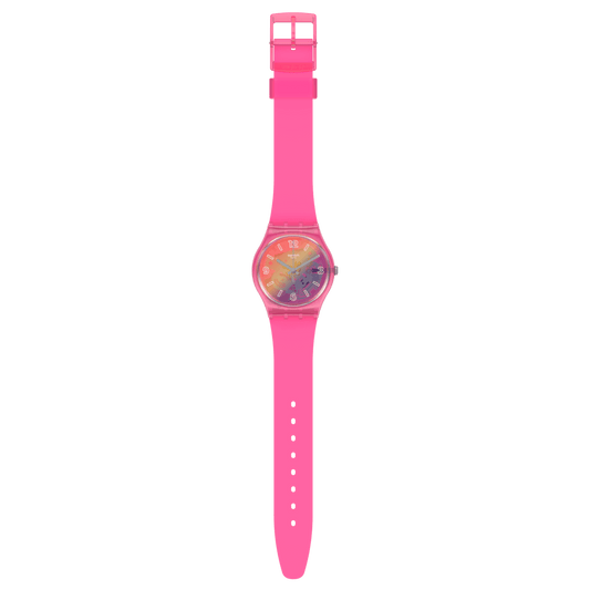 Swatch Orange Disco Fever de mujer banda de resina – GP174