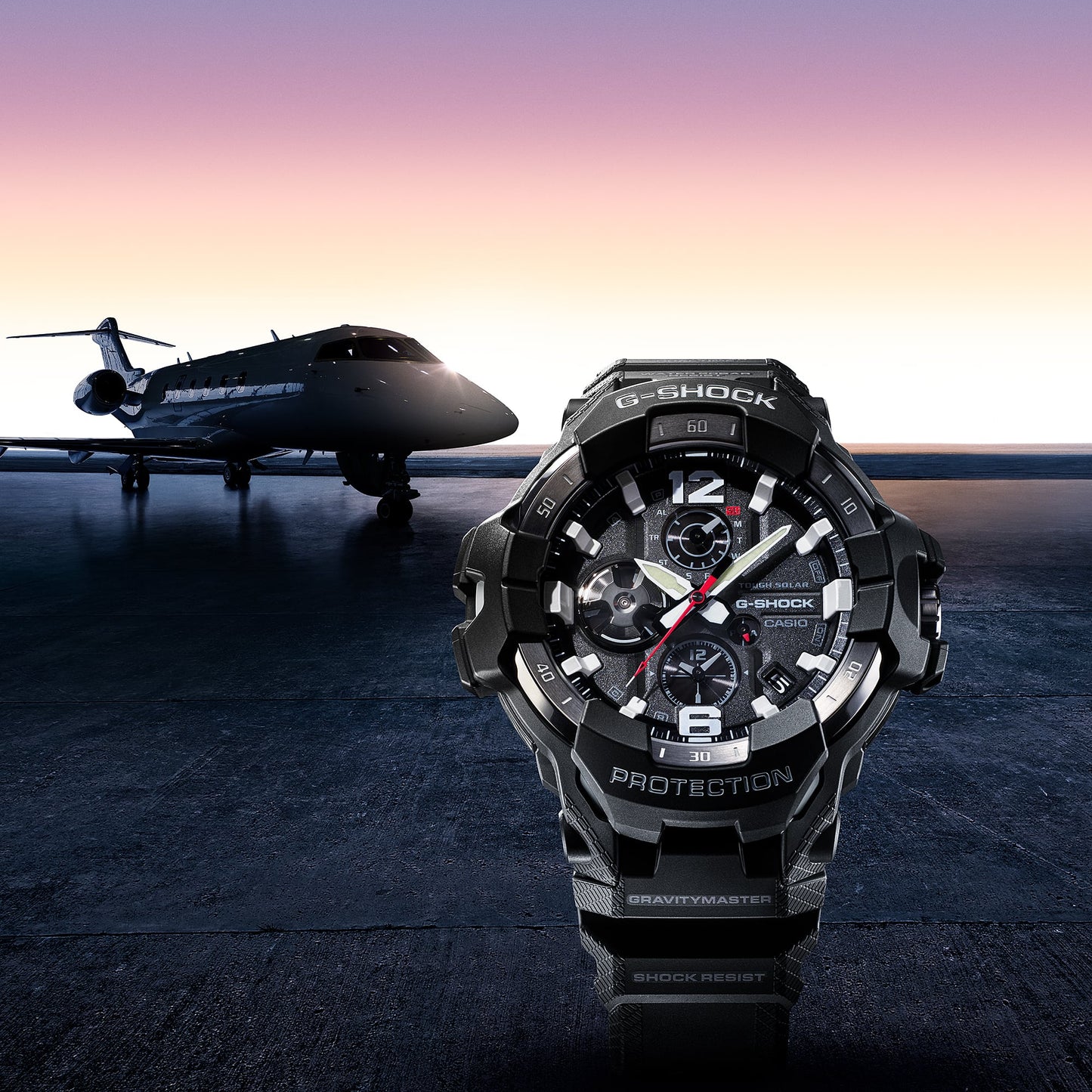 G-Shock Master of G-Aire Gravitymaster para Caballero Pulsera de Caucho con Bluetooth – GR-B300-1A