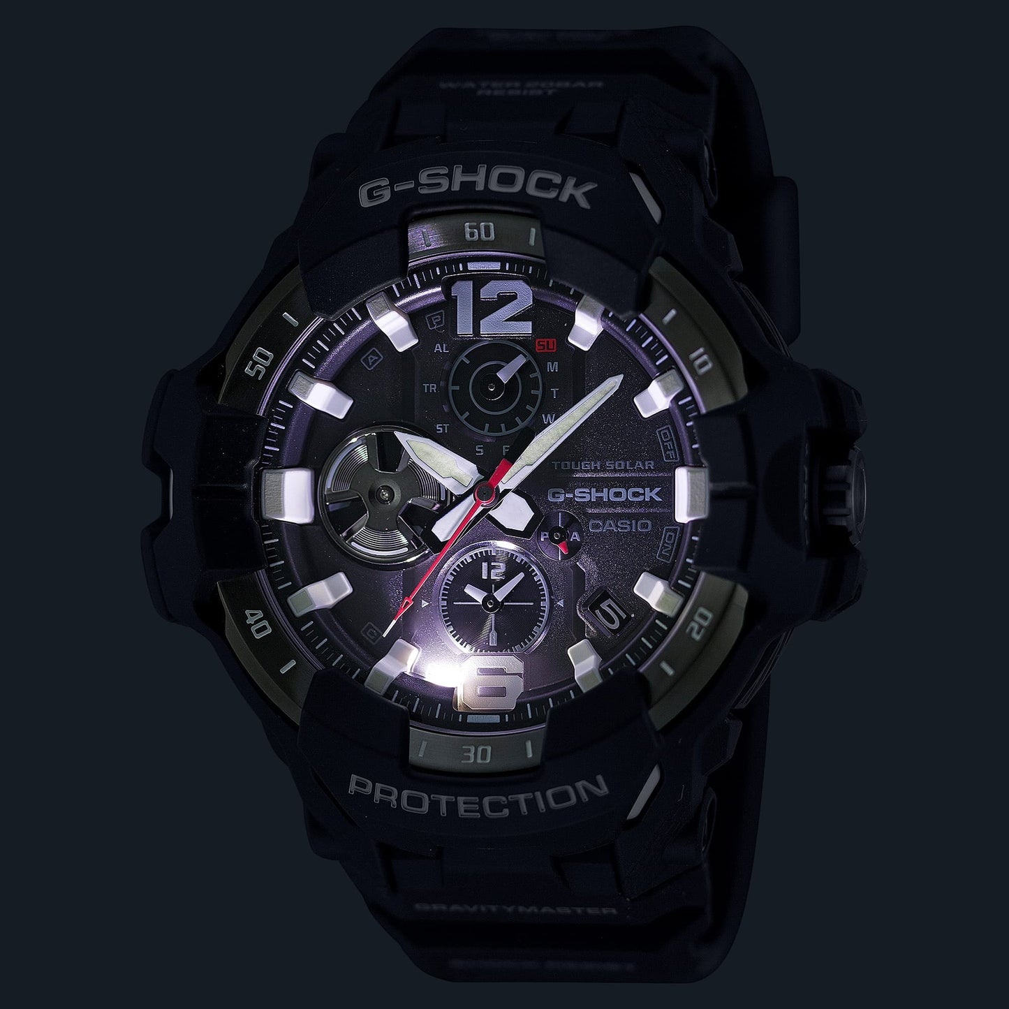 G-Shock Master of G-Aire Gravitymaster para Caballero Pulsera de Caucho con Bluetooth – GR-B300-1A