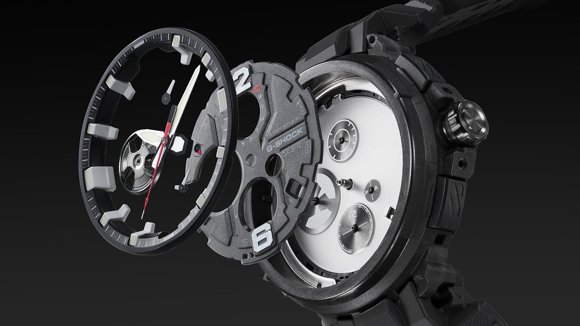 G-Shock Master of G-Aire Gravitymaster para Caballero Pulsera de Caucho con Bluetooth – GR-B300-1A