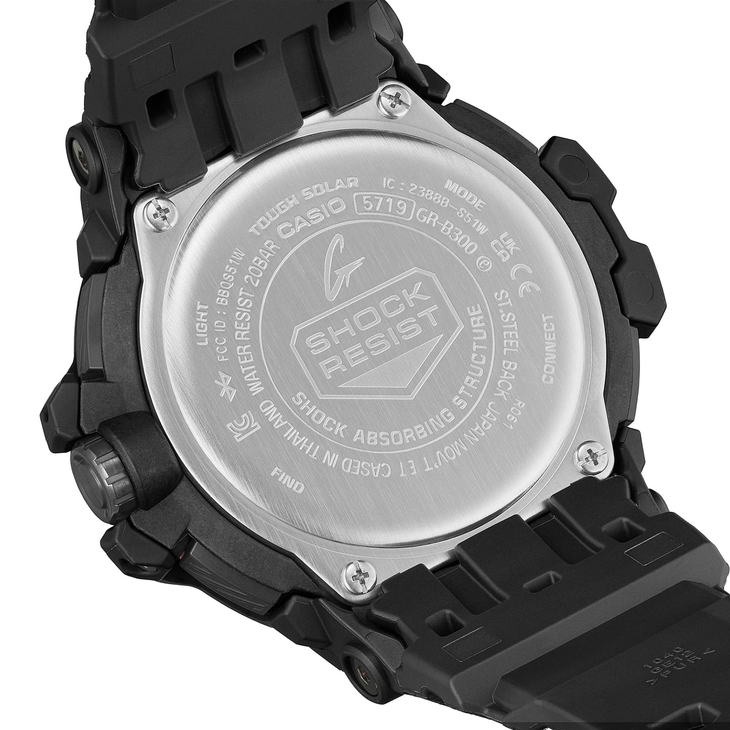 G-Shock Master of G-Aire Gravitymaster para Hombre Pulsera de Goma con Bluetooth – GR-B300-1A4
