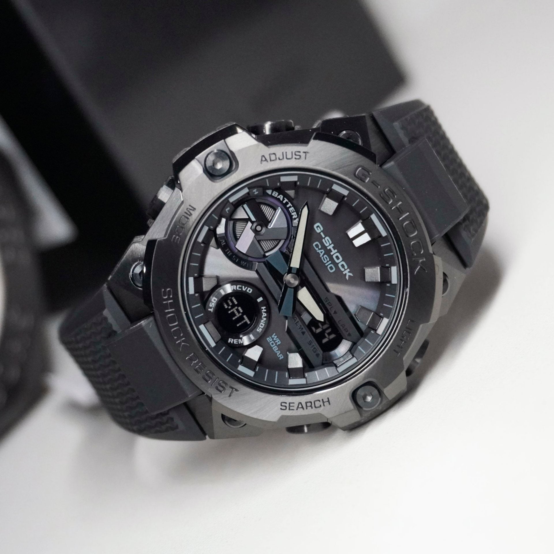 G-Shock de hombre pulsera de silicona – GST-B400BB-1A