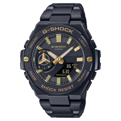 G-Shock G-Steel para Caballero Pulsera de Metal con Bluetooth – GST-B500BD-1A9