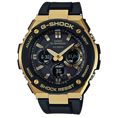G-Shock Pulsera de Resina de Hombre Doble hora – GST-S100G-1A
