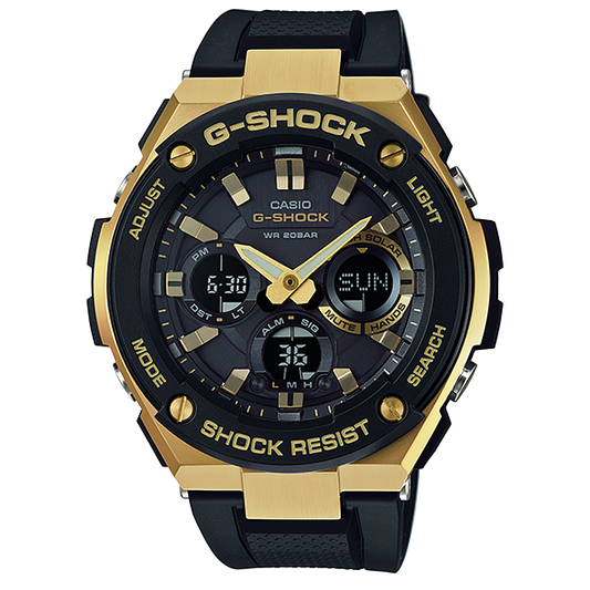 G-Shock Pulsera de Resina de Hombre Doble hora – GST-S100G-1A