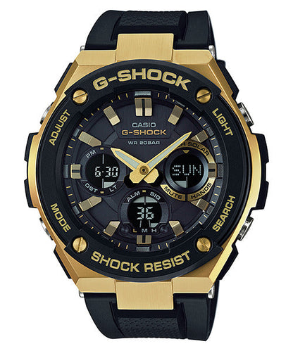 G-Shock Pulsera de Resina de Hombre Doble hora – GST-S100G-1A