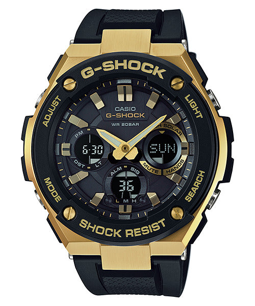 G-Shock Pulsera de Resina de Hombre Doble hora – GST-S100G-1A