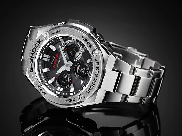 G-Shock de caballero pulsera de metal – GST-S110D-1A