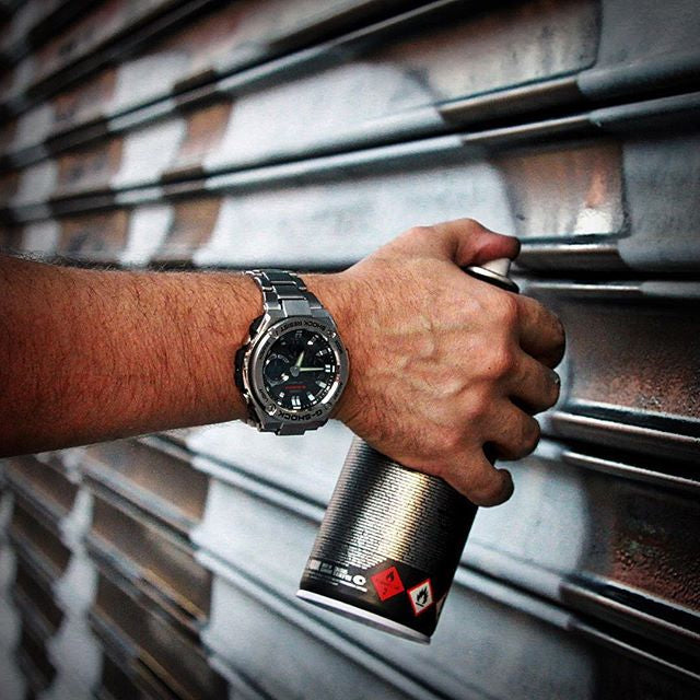 G-Shock de caballero pulsera de metal – GST-S110D-1A