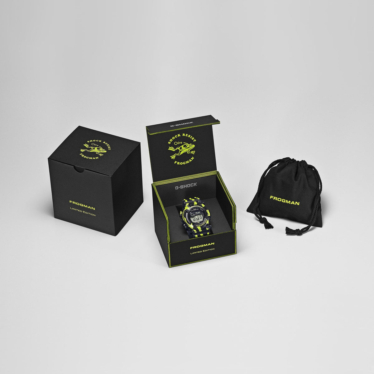 G-Shock Frogman Master of G de caballero correa de silicona – GW-8200TPF-1