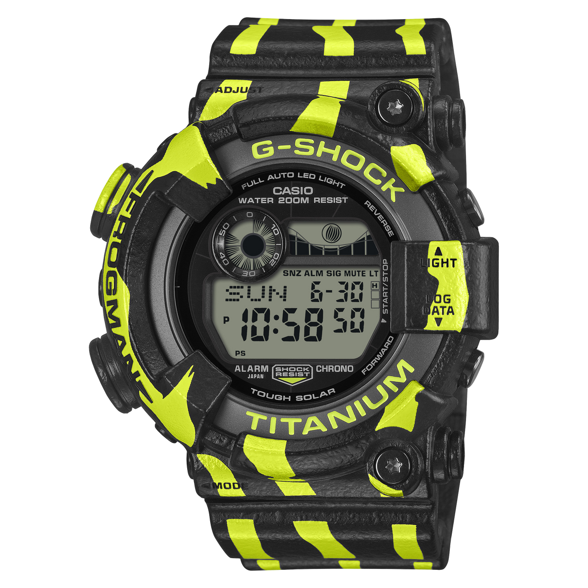 G-Shock Frogman Master of G de caballero correa de silicona – GW-8200TPF-1