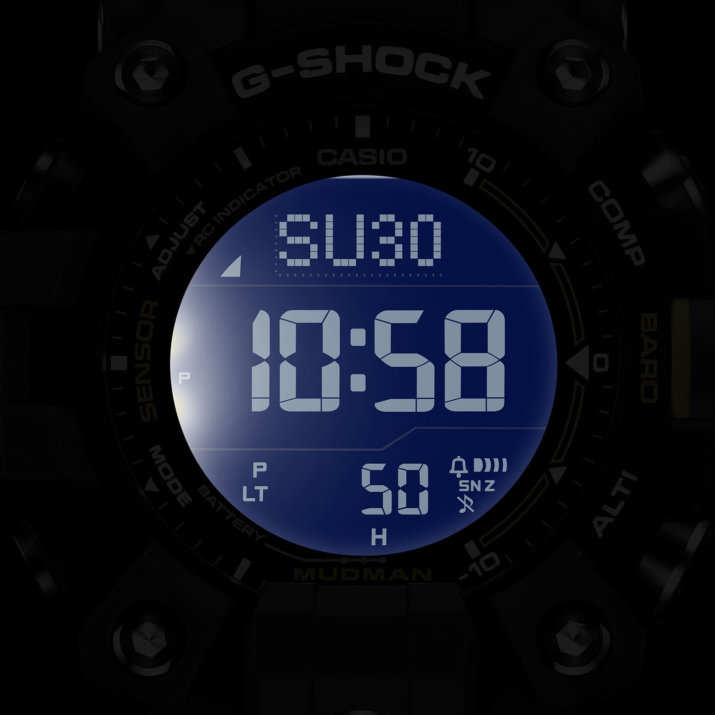 G-Shock Master of G-Tierra Mudman para Hombre Pulsera de Resina – GW-9500-3