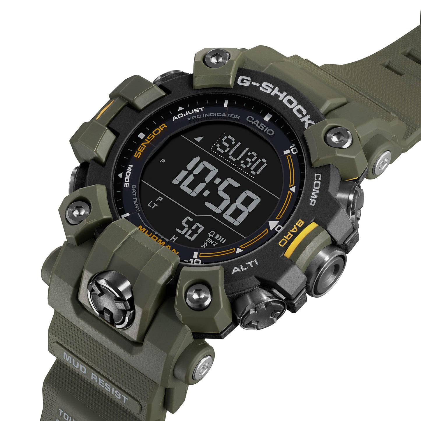 G-Shock Master of G-Tierra Mudman para Hombre Pulsera de Resina – GW-9500-3