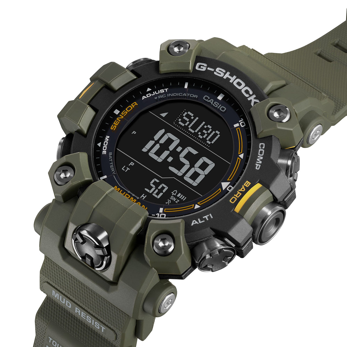 G-Shock Master of G-Tierra Mudman para Hombre Pulsera de Resina – GW-9500-3