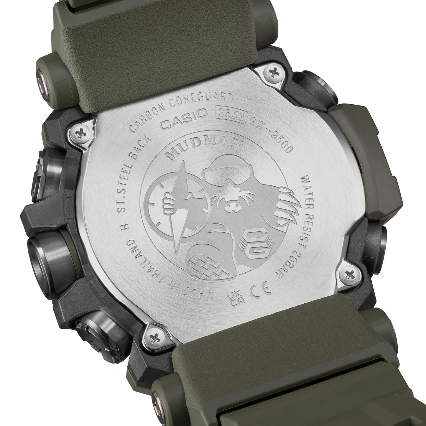 G-Shock Master of G-Tierra Mudman para Hombre Pulsera de Resina – GW-9500-3