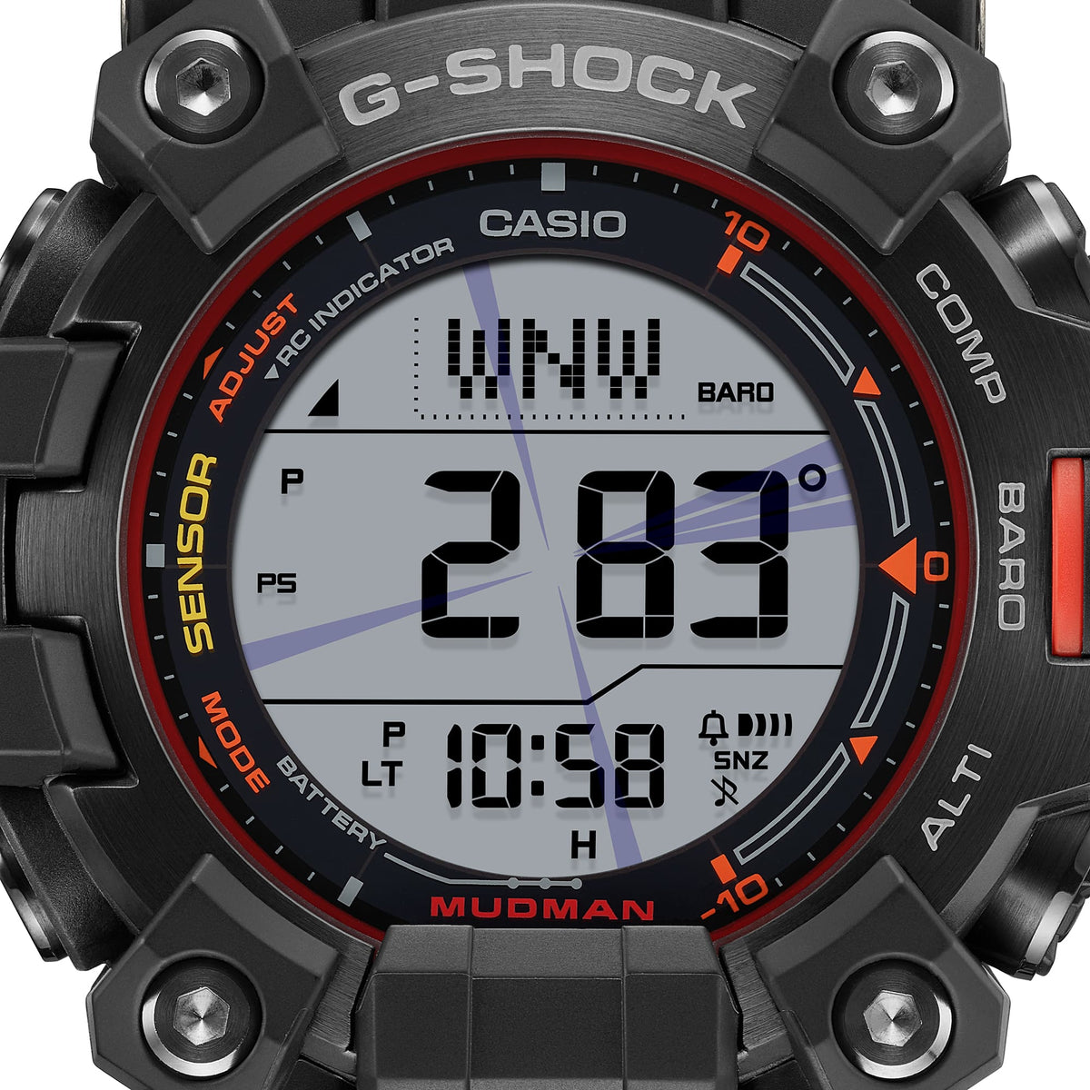 G-Shock de hombre pulsera de caucho – GW-9500MEC-1