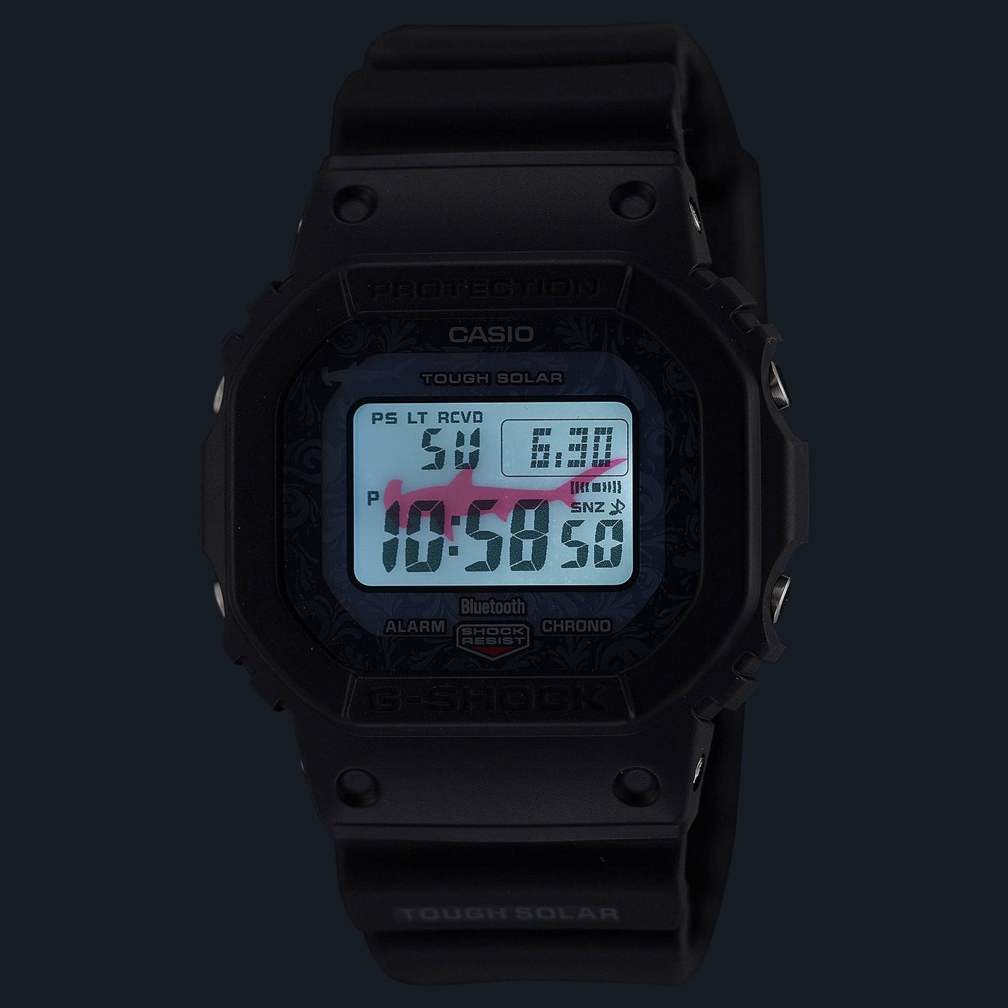 G-Shock Pulsera de Caucho para Caballero Digital con Bluetooth – GW-B5600CD-1A2