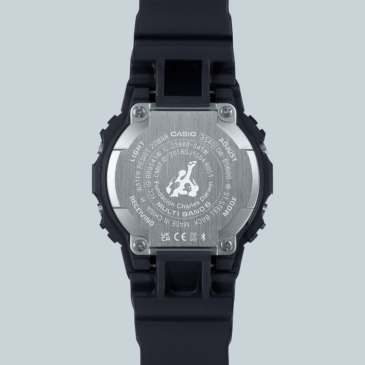 G-Shock Pulsera de Caucho para Caballero Digital con Bluetooth – GW-B5600CD-1A2
