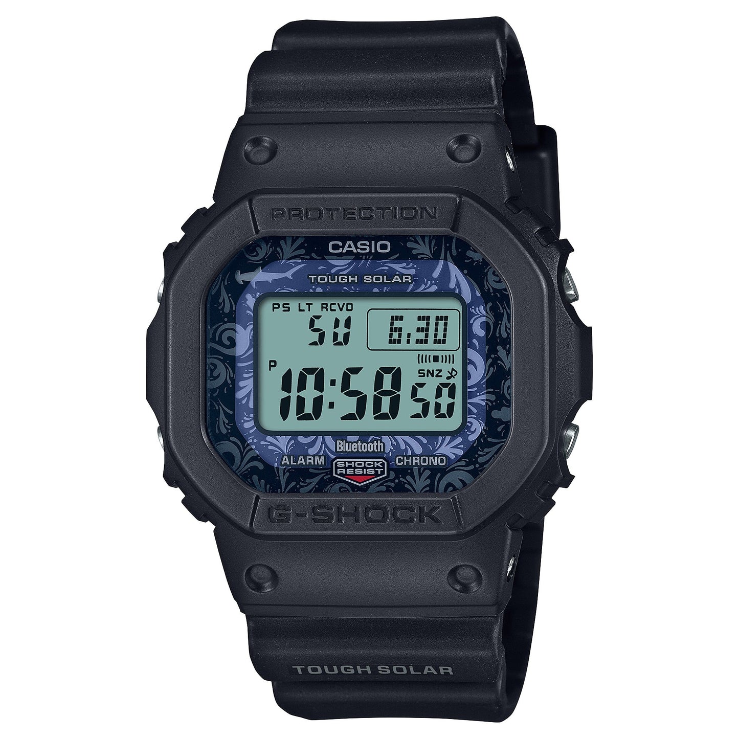 G-Shock Pulsera de Caucho para Caballero Digital con Bluetooth – GW-B5600CD-1A2