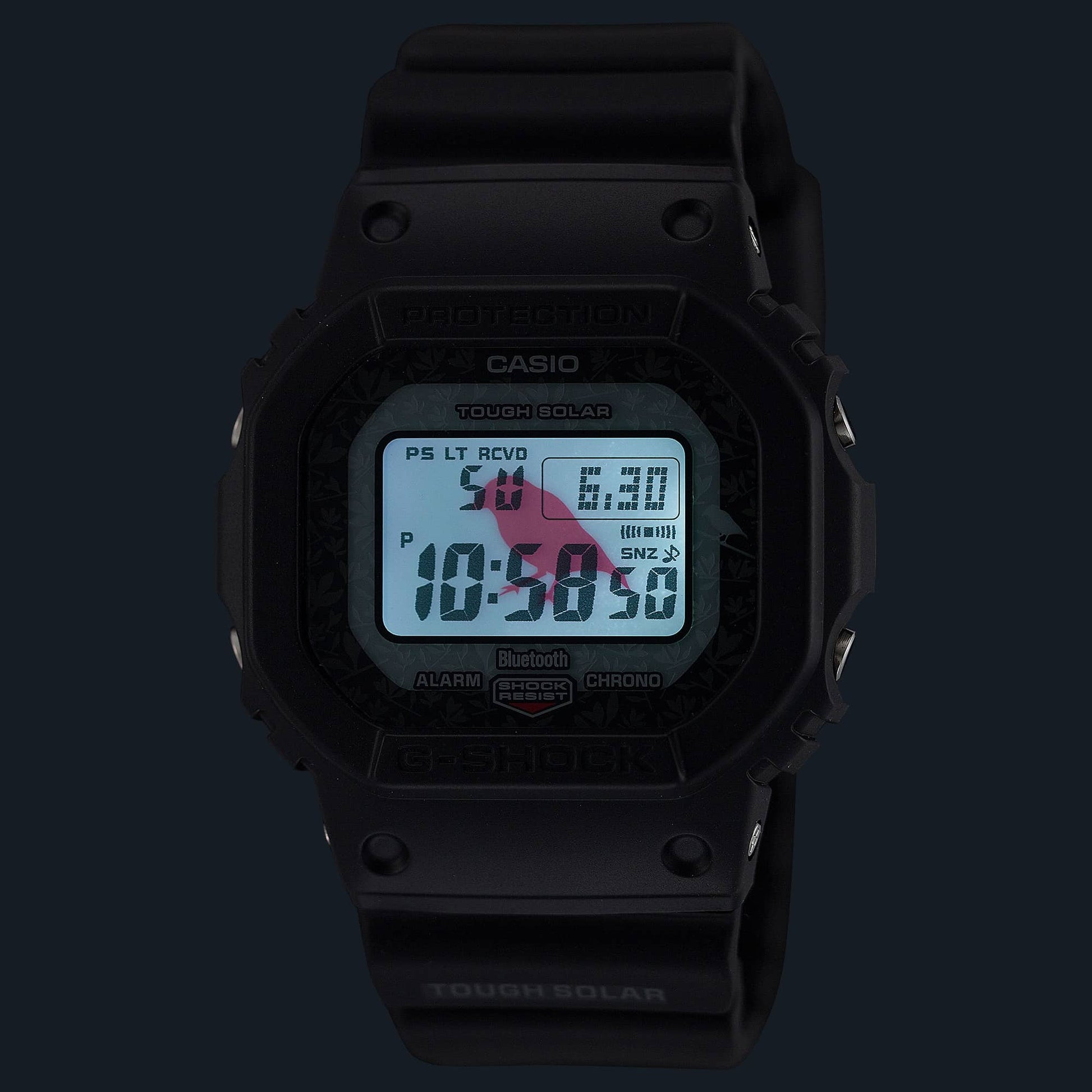 G-Shock Pulsera de Caucho para Caballero Digital con Bluetooth – GW-B5600CD-1A3