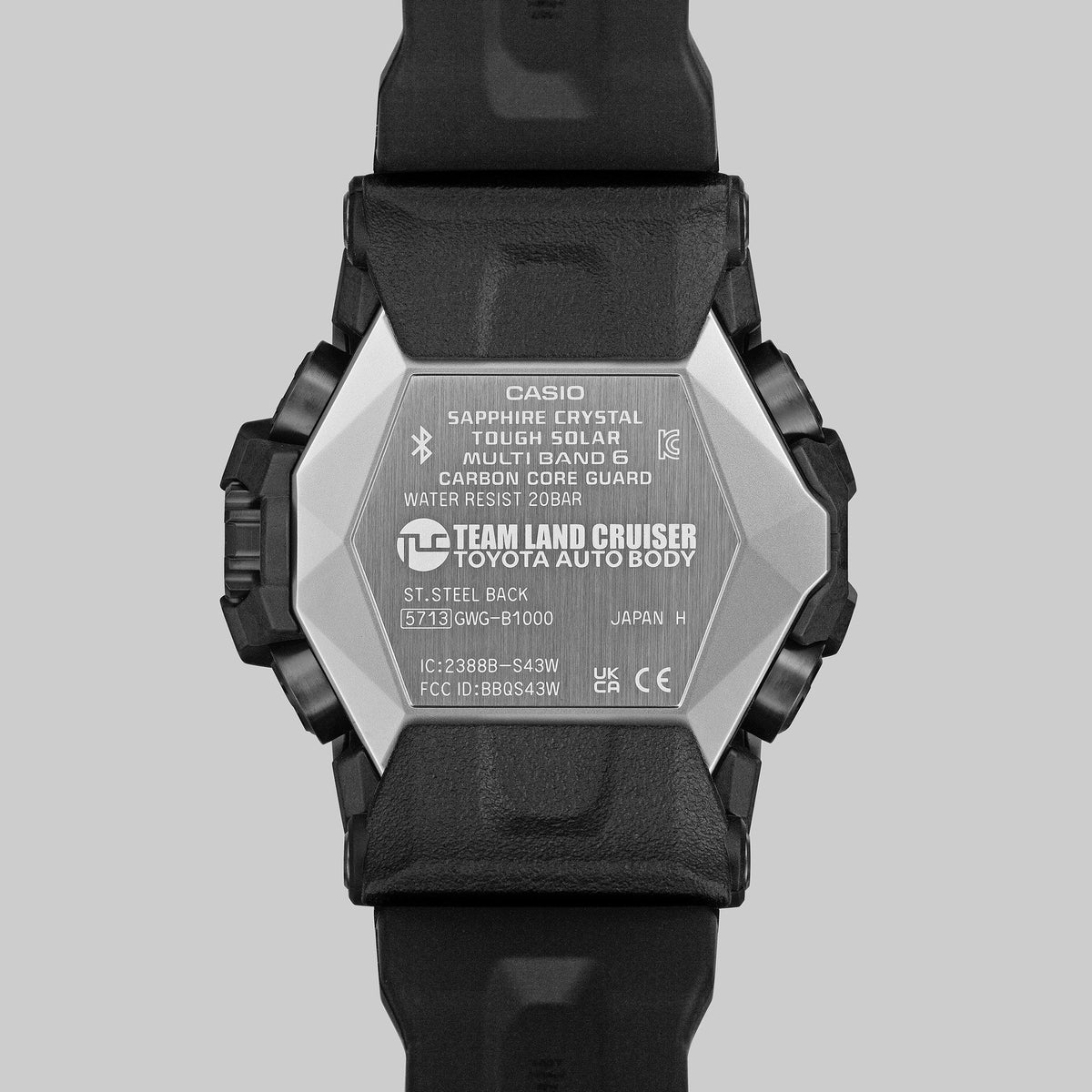 G-Shock Mudmaster Master of G de hombre correa de caucho Team Land Cruiser Toyota – GWG-B1000TLC-1A