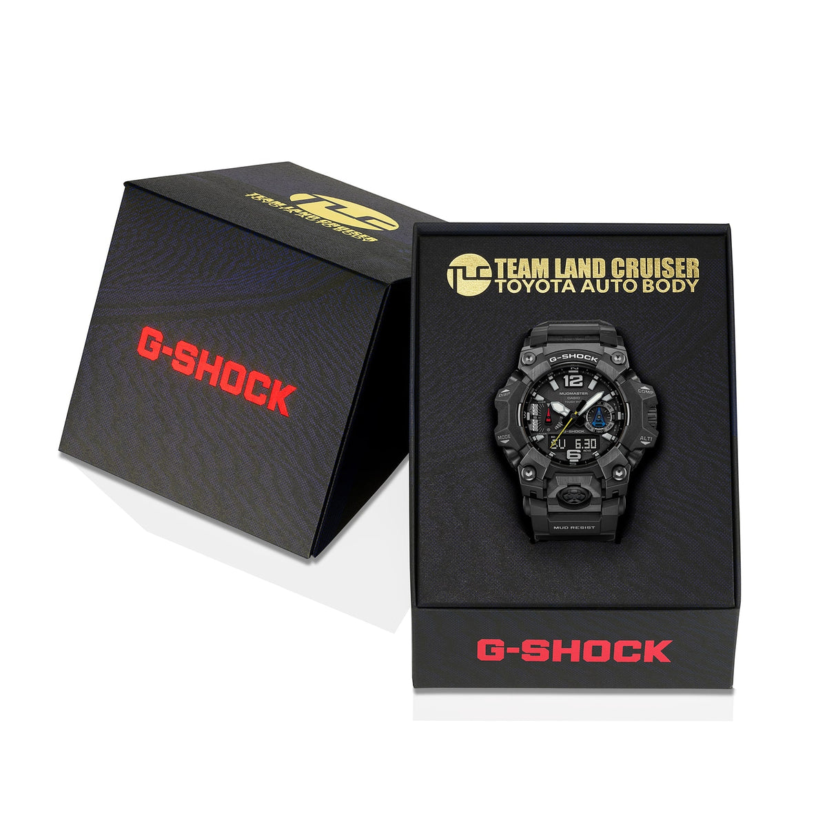 G-Shock Mudmaster Master of G de hombre correa de caucho Team Land Cruiser Toyota – GWG-B1000TLC-1A