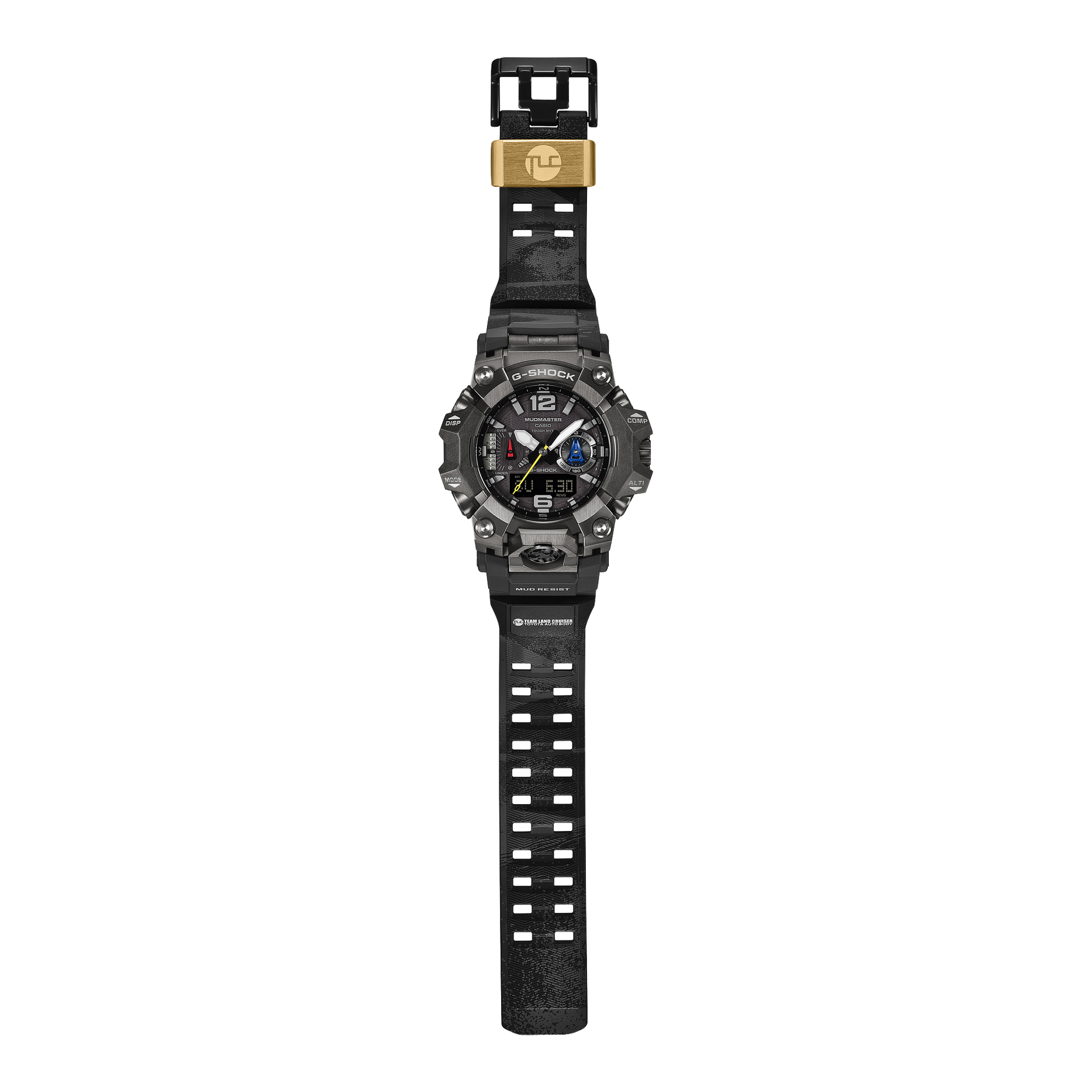 GWG-B1000TLC-1A Reloj G-Shock Mudmaster Master of G de hombre correa de caucho Team Land Cruiser Toyota