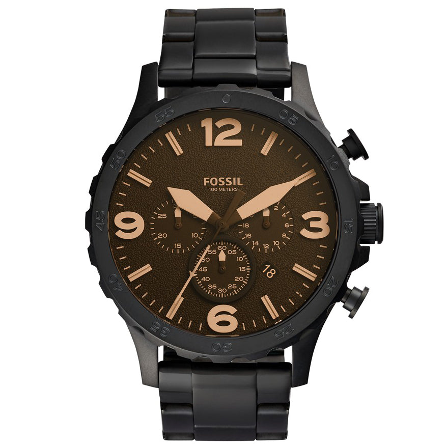 Fossil Nate de hombre pulsera de metal 50 mm – JR1356