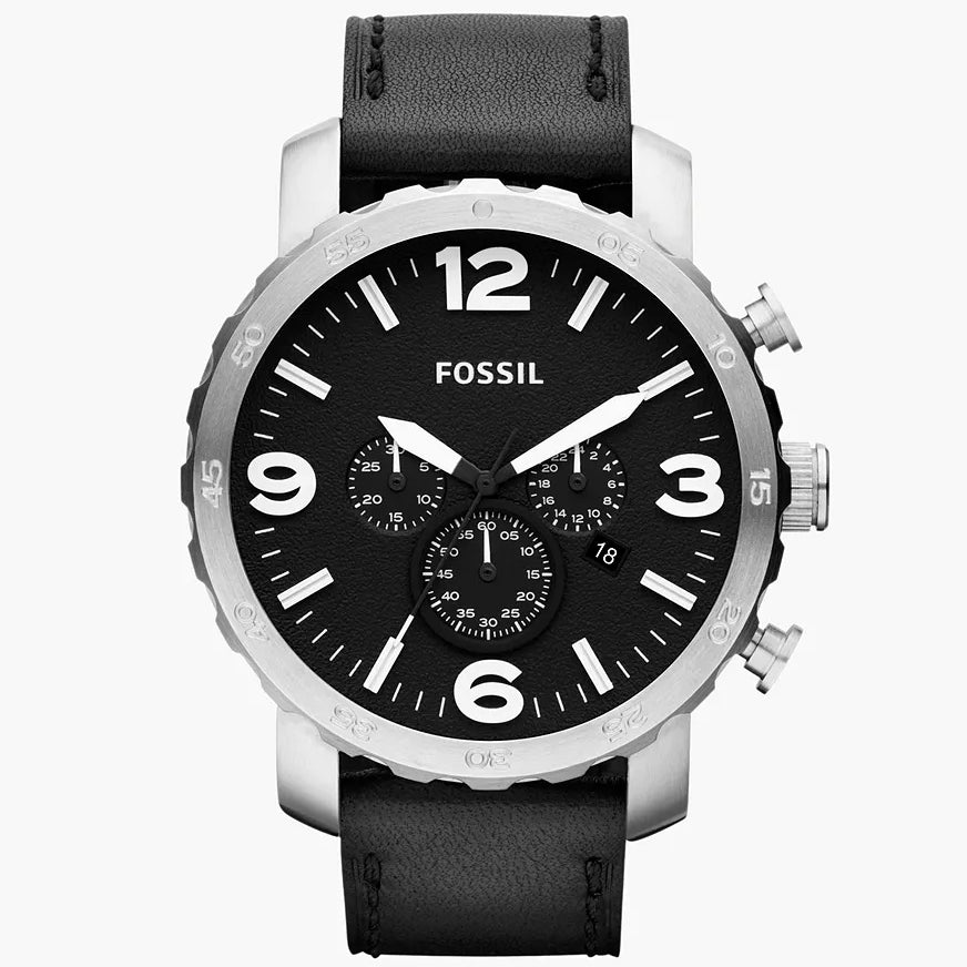 Fossil Nate de hombre banda de piel 50 mm – JR1436