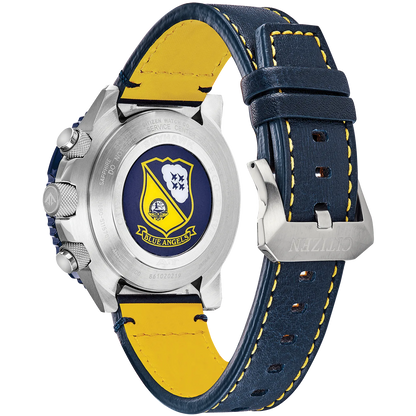JY8078-01L Reloj Citizen  Eco-Drive Promaster Skyhawk de hombre pulsera de cuero 45mm