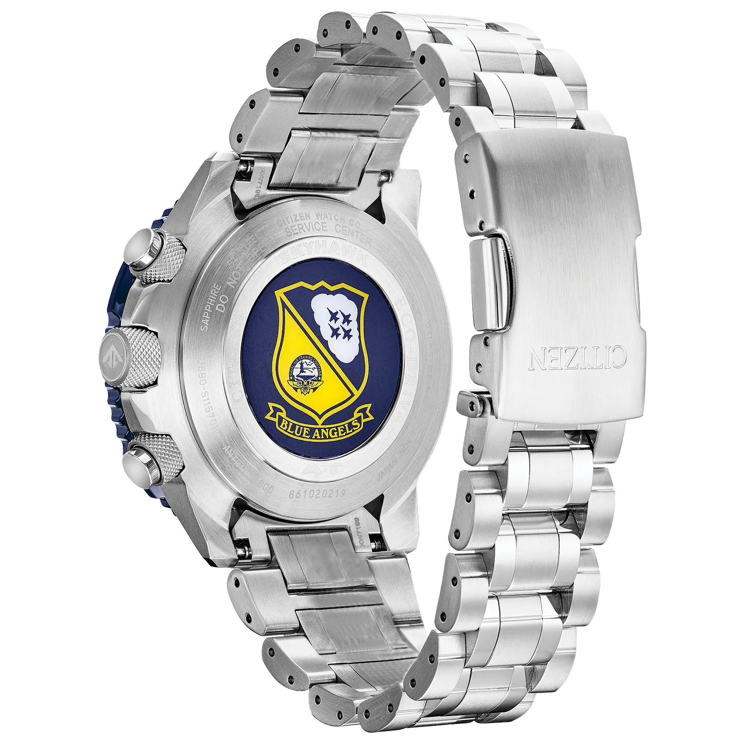 Citizen Promaster Skyhawk de caballero banda de metal Eco-Drive – JY8078-52L