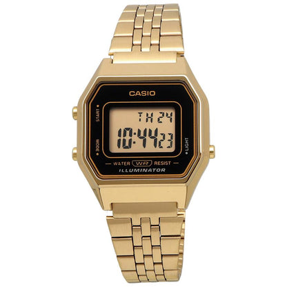Casio para Dama, Vintage Clásico Illuminator – LA-680WGA-1