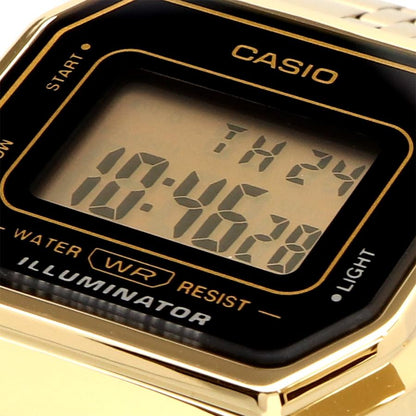 Casio para Dama, Vintage Clásico Illuminator – LA-680WGA-1