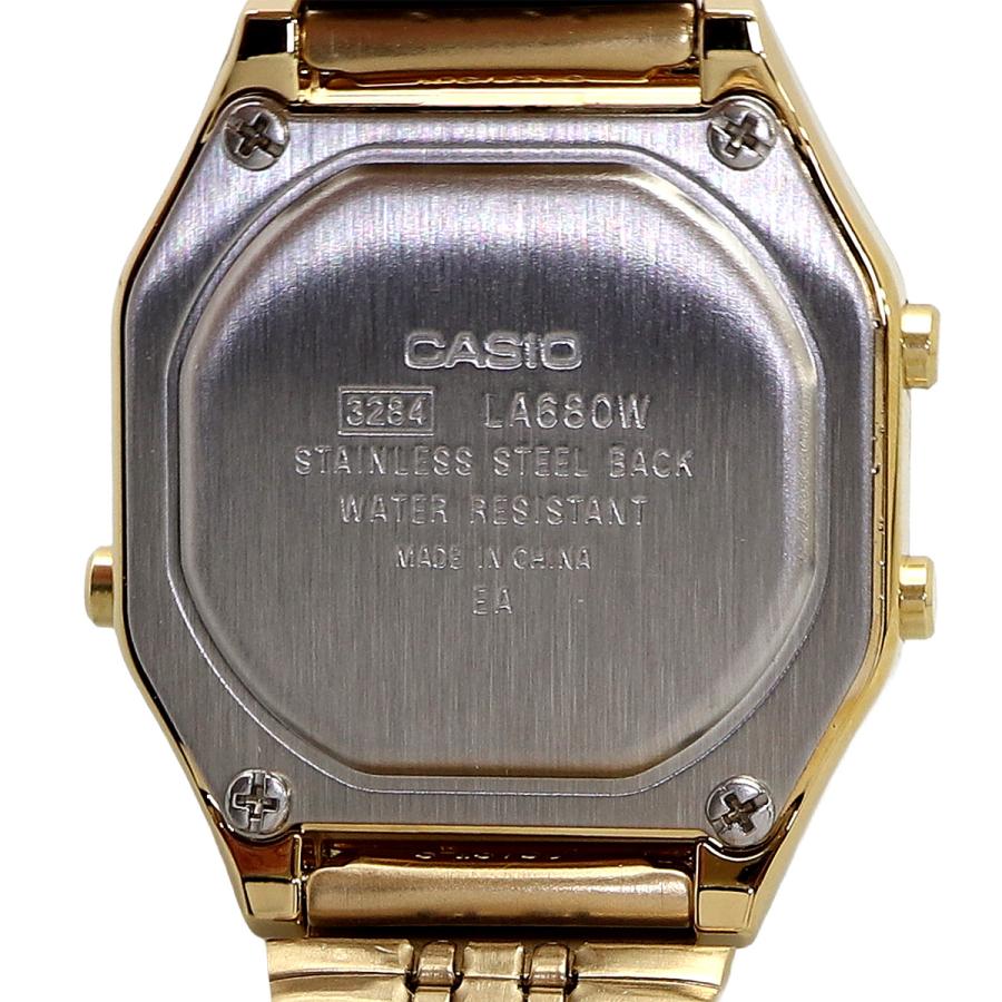 Casio para Dama, Vintage Clásico Illuminator – LA-680WGA-1