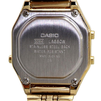 Casio para Dama, Vintage Clásico Illuminator – LA-680WGA-1