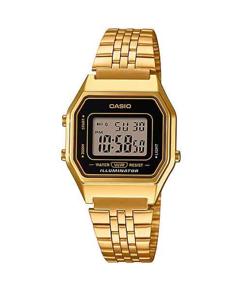 Casio para Dama, Vintage Clásico Illuminator – LA-680WGA-1