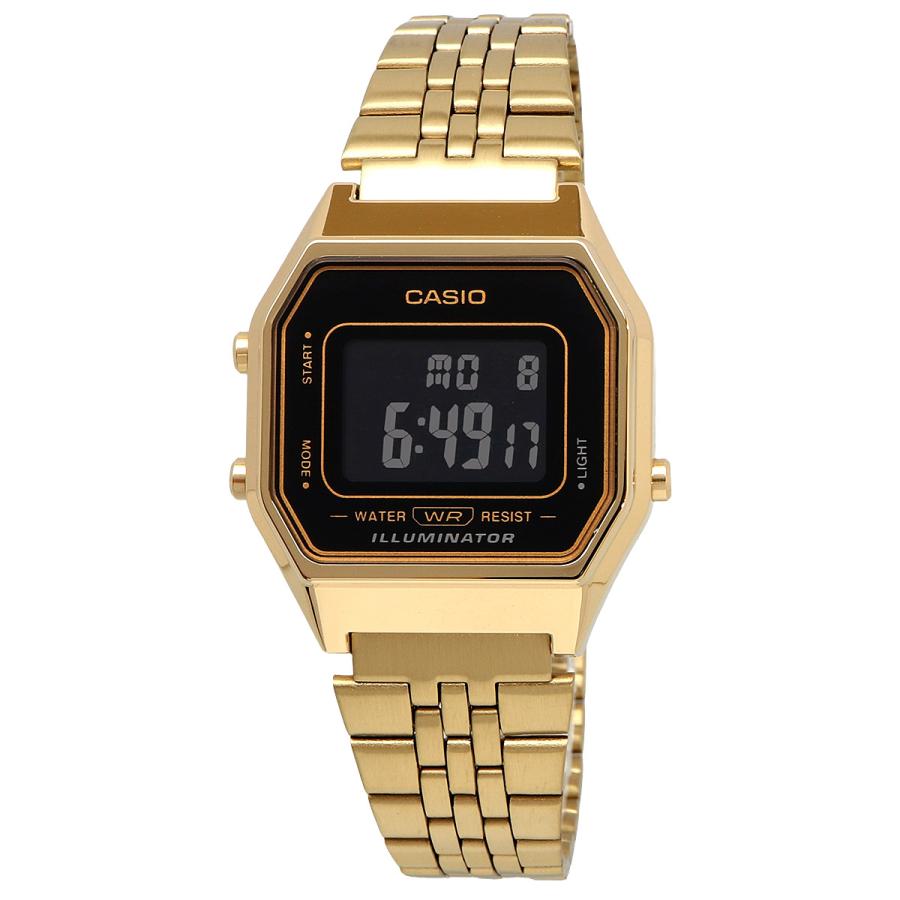 Casio Unisex, Vintage Clásico Illuminator – LA-680WGA-1B