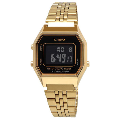 Casio Unisex, Vintage Clásico Illuminator – LA-680WGA-1B