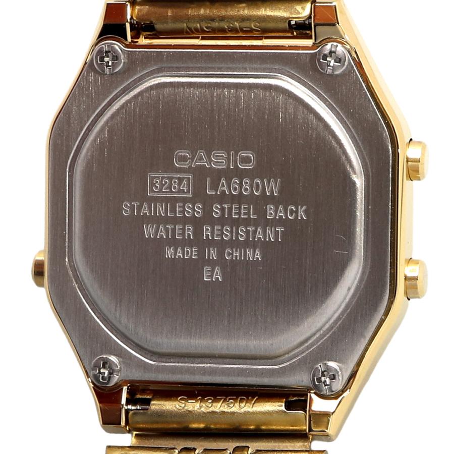 Casio Unisex, Vintage Clásico Illuminator – LA-680WGA-1B