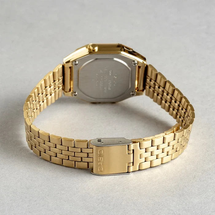 Casio para Mujer, Vintage Clásico Illuminator – LA-680WGA-4C