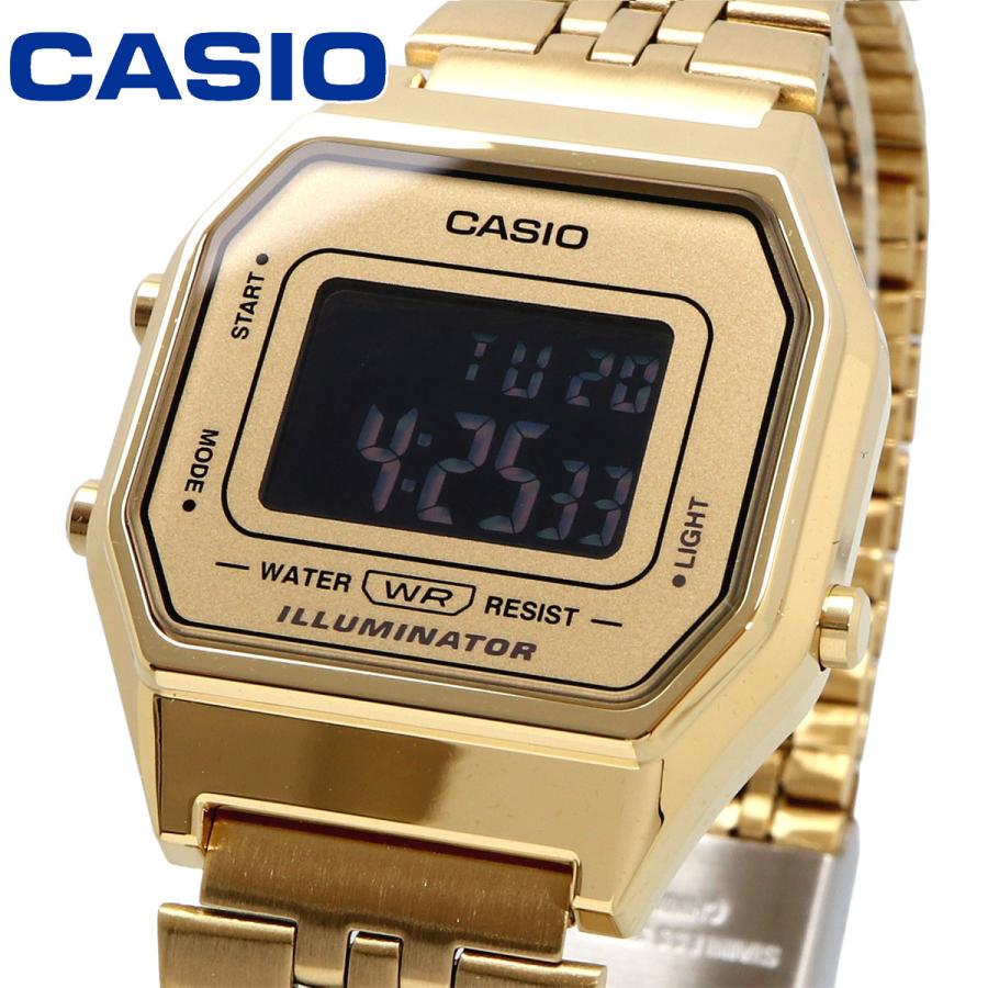 Casio Unisex, Vintage Clásico Illuminator – LA-680WGA-9B