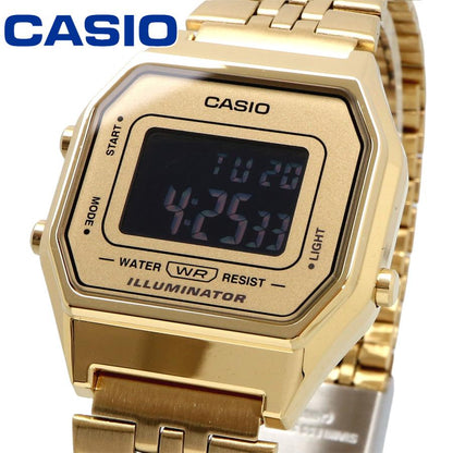 Casio Unisex, Vintage Clásico Illuminator – LA-680WGA-9B