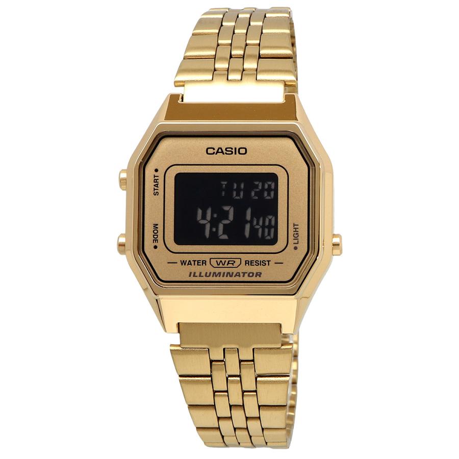 Casio Unisex, Vintage Clásico Illuminator – LA-680WGA-9B