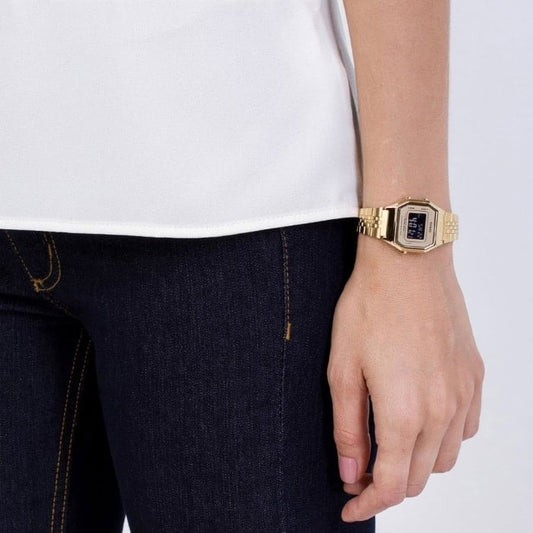 Casio Unisex, Vintage Clásico Illuminator – LA-680WGA-9B