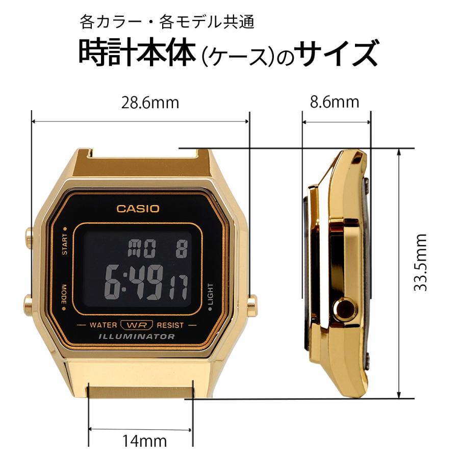 Casio Unisex, Vintage Clásico Illuminator – LA-680WGA-9B