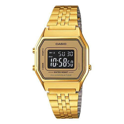 Casio Unisex, Vintage Clásico Illuminator – LA-680WGA-9B