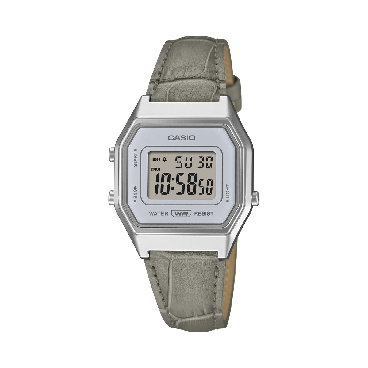 Casio Vintage de mujer banda de piel – LA680WEL-8A2