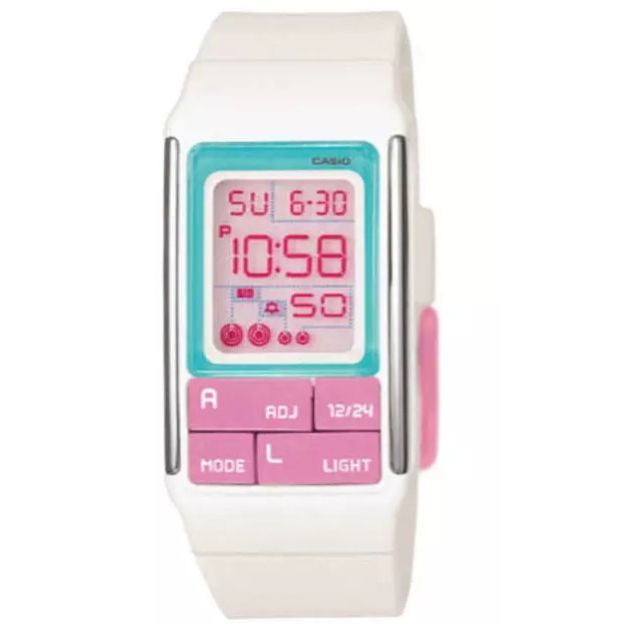 Casio para Dama Pulsera de Goma – LDF-51-7CDR