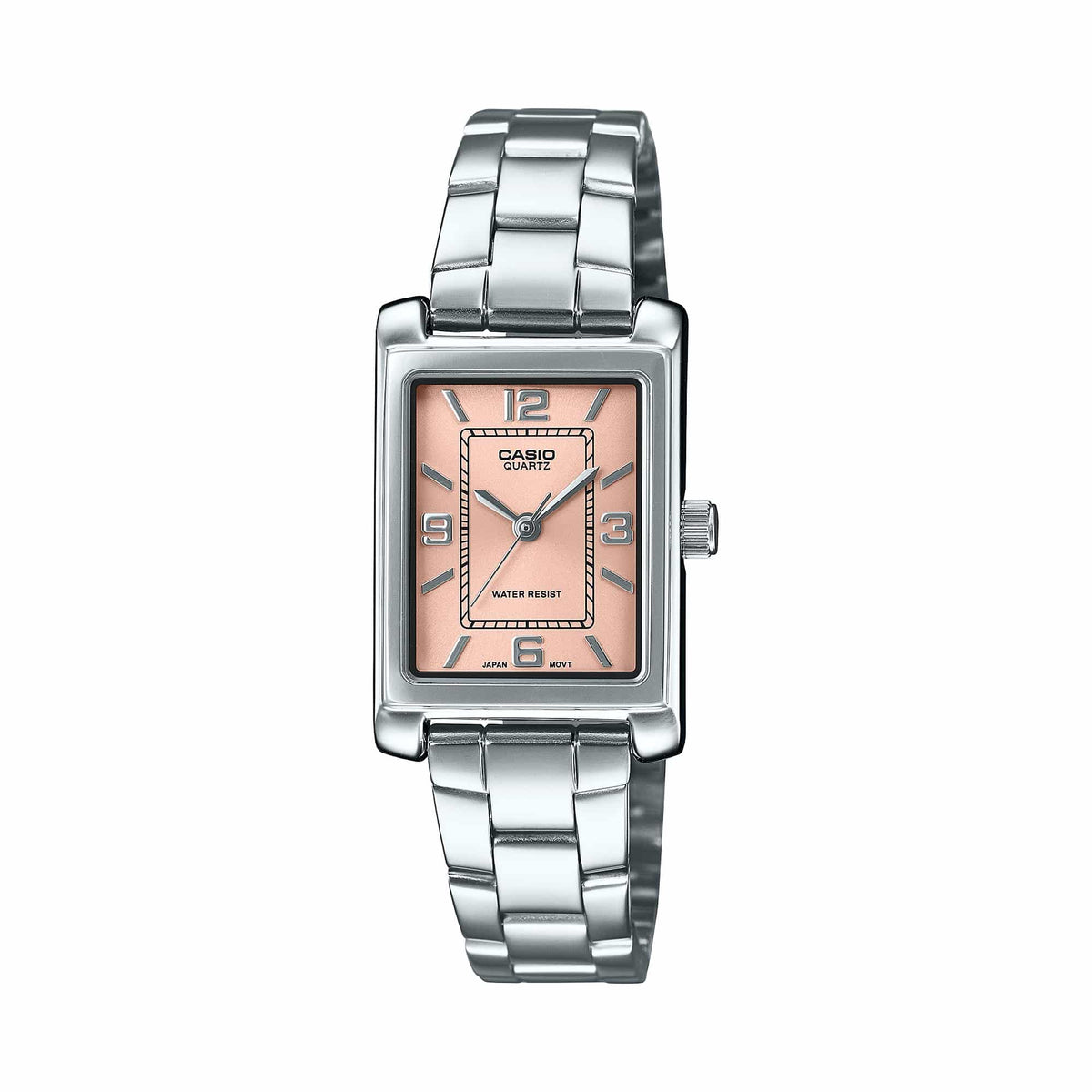 Casio para mujer correa de acero inoxidable – LTP-1234DD-4A