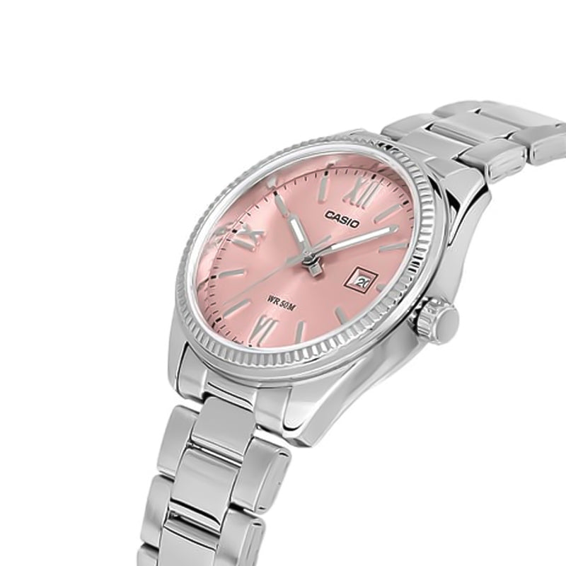 Casio de dama pulsera de metal – LTP-1302DD-4A1V